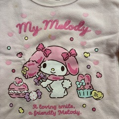 マイメロ　裏起毛
トレーナーの画像