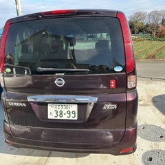セレナ　両側パワースライド平成22年式　車検9年1月　87367K ETC、バックカメラの画像