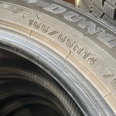 165/65R14 ダンロップWM02(21年製)4本セットの画像