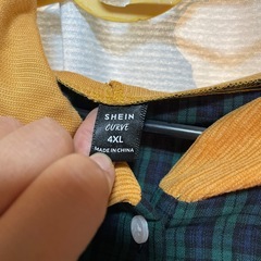 チェックシャツの画像