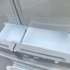 MITSUBISHI 三菱 6ドア 495L ノンフロン冷凍冷蔵庫 MR-G50NF-S形 シルバー 2005年製の画像