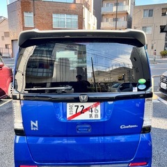 車検2年付き‼️ N-BOXカスタム　ツートンカラー‼️  ナビ　TV ETC 軽自動車　葛飾区の画像