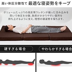 シングルサイズマットレス　2枚セットの画像