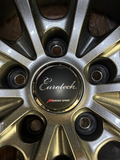 Eurotech MANARAY SPORT ホイール 4本セット
　５穴16インチ