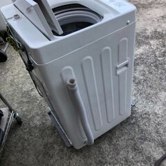 ２０１８年製　AT-WM45B-WH 全自動洗濯機 TAGlabel by amadana（アマダナ タグ レーベル） ホワイト [洗濯4.5kg の画像