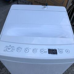 ２０１８年製　AT-WM45B-WH 全自動洗濯機 TAGlabel by amadana（アマダナ タグ レーベル） ホワイト [洗濯4.5kg の画像