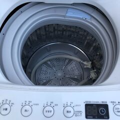 ２０１８年製　AT-WM45B-WH 全自動洗濯機 TAGlabel by amadana（アマダナ タグ レーベル） ホワイト [洗濯4.5kg の画像