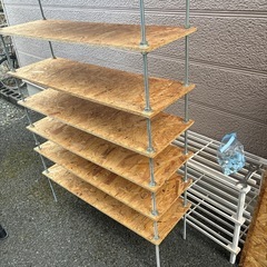 自作　可動棚の画像