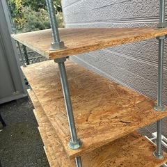 自作　可動棚の画像