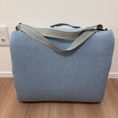 折りたたみベッド　ベビーベッドの画像