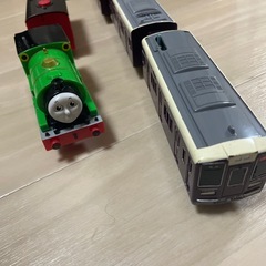 プラレール　阪急電車　　　おしゃべりパーシーの画像