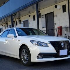 即乗りＯＫ 27年式 クラウンハイブリッド ロイヤルサルーン 実走行44730km HDDナビ フルセグTV Bluetooth バックモニター スマートキー シートヒーター クルコン HID ETCの画像