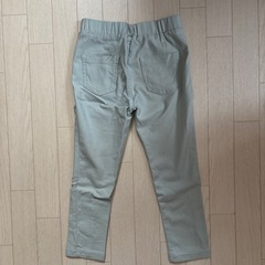 くすみミントグリーンパンツ　120cm120cmの画像