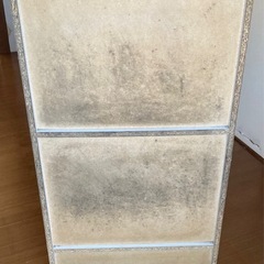 カラーボックス　　木目　白の画像