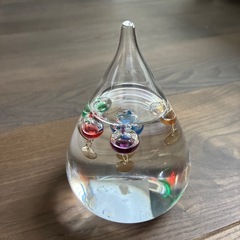 ガリレオ温度計　しずくS Fun Scienceの画像