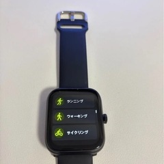 超美品 スマートウォッチ Smart Watch SNS通知・運動測定・音楽再生停止・心拍数測定など。 の画像