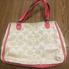 coach トートバッグの画像