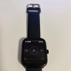 超美品 スマートウォッチ Smart Watch SNS通知・運動測定・音楽再生停止・心拍数測定など。 の画像