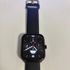 超美品 スマートウォッチ Smart Watch SNS通知・運動測定・音楽再生停止・心拍数測定など。 の画像