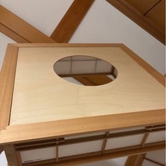 和風木製シーリングライト　照明器具　昭和レトロ　和風なライト　Panasonicの画像