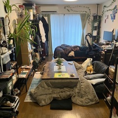 6人で団欒可能　ニトリ　こたつテーブル&掛け布団セットの画像