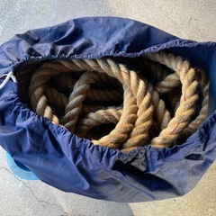 綱引きロープ　アシックス　36mの画像