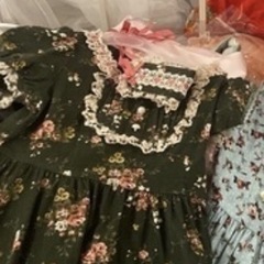 女児ドレス、ワンピース、スカート、着物　大量の画像