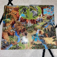 アニア🦖ビッグフォールマウンテン恐竜おもちゃの画像