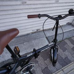 PROVROS[プロブロス]16吋 折り畳み自転車 変速なし/マットブラックの画像