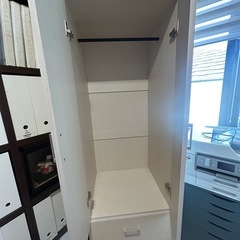 ワードローブ　収納　棚　ニトリの画像