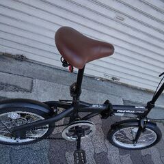 PROVROS[プロブロス]16吋 折り畳み自転車 変速なし/マットブラックの画像