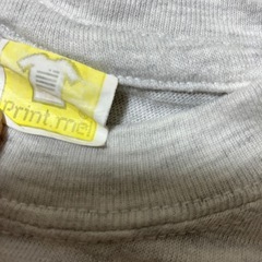 スヌーピー グレー Tシャツ　80の画像