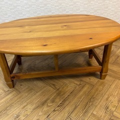 折り畳み式ローテーブルの画像