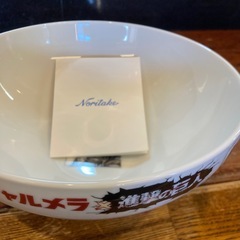 進撃の巨人★チャルメラコラボ　
ラーメンどんぶりの画像
