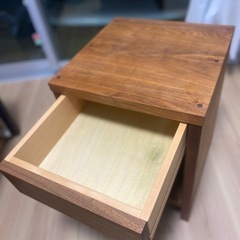 マスターウォールモアレスナイトテーブルの画像