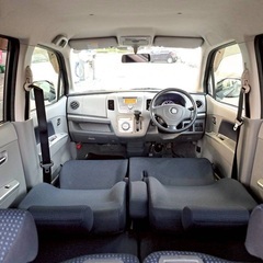 低走行8万キロ台☆月々9千円〜分割払い可‼️ 車検2年付き！【名義変更代込み】☆スズキ ワゴンR☆Bluetoothナビ付き☆走行中DVD見れます☆プッシュスタート☆ドライブレコーダー付きのフル装備☆純正アルミ☆そのまま乗って帰れます！の画像