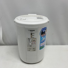 象印 スチーム式加湿器 EE-RN50 2019年製 加湿器 ZOJIRUSHI ホワイト の画像