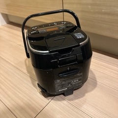 アイリスオーヤマ 炊飯器 RC-MA30AZ-B 0.54L・ブラックの画像
