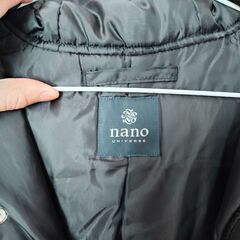 ナノユニバース 中綿ジャケットの画像