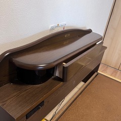 【セミダブルベッド 120×190cm｜引き出し・コンセント・ライト付き】の画像