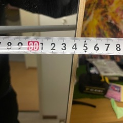 全身鏡 姿見 明るいナチュラル 木目調の画像