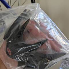 【中古品】ロードバイク用ヘルメット OGK KABUTO製 ※サドルバッグのおまけ付きの画像