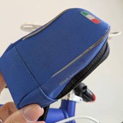 【中古品】ロードバイク用ヘルメット OGK KABUTO製 ※サドルバッグのおまけ付きの画像