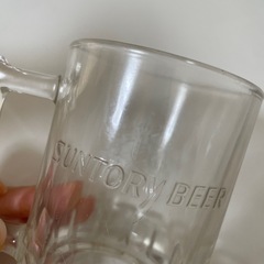 ビールジョッキ　サントリーの画像