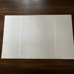 折りヘラ台、ハトロン紙、ファスナー、ミシン糸、布の画像