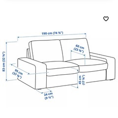 IKEA ソファ　　の画像