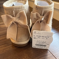 ブランシェス　ムートンブーツ　16cmの画像