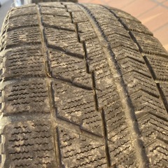 『受け渡し者決定』 
BS ブリザックVRX スタッドレス 195/65-15  AZスポーツアルミホイール 4本セット  残り溝スリップサインまで残り1mmの画像