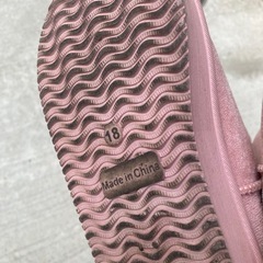 あげます！キッズ ムートンブーツ 18cm
の画像