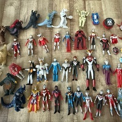 値下げ‼️キレイ‼️ウルトラマン人形セットの画像